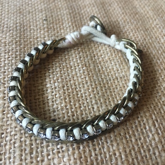𝅺fossil Corded Metal Bracelet - Picture 1 of 6